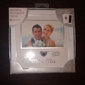 Thumbprint Wedding Frame